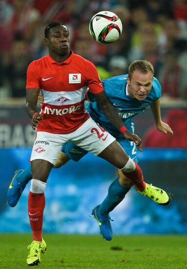 Russian Football Premier League. Spartak vs. Zenit