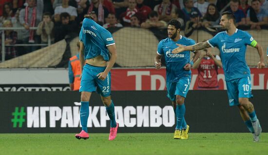 Russian Football Premier League. Spartak vs. Zenit