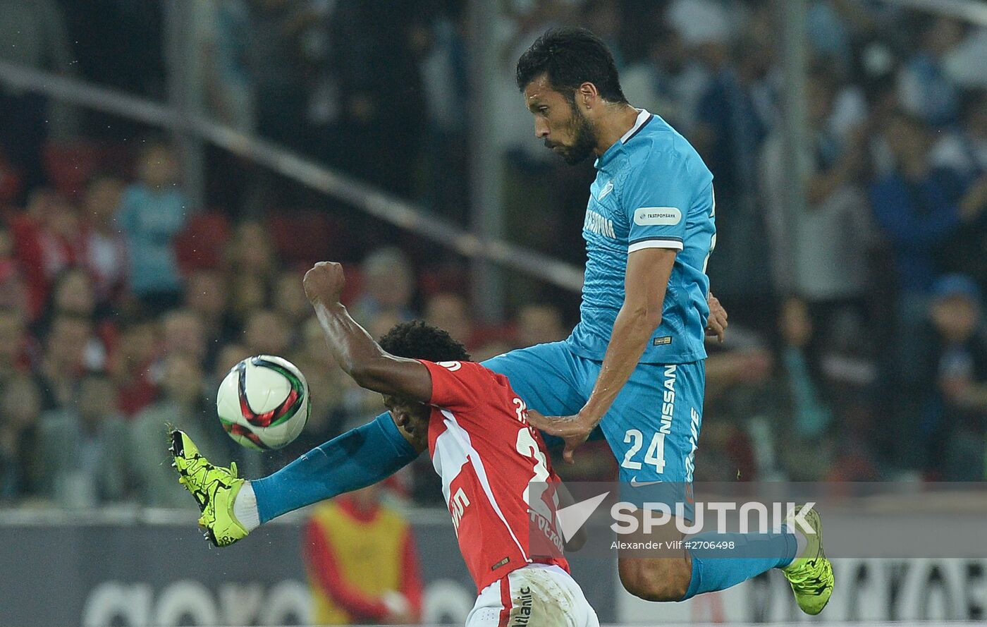 Russian Football Premier League. Spartak vs. Zenit
