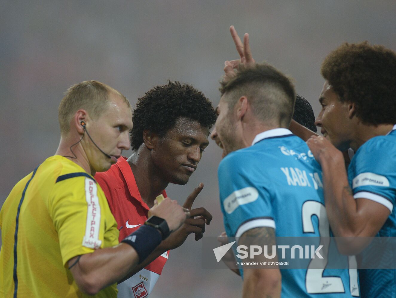 Russian Football Premier League. Spartak vs. Zenit