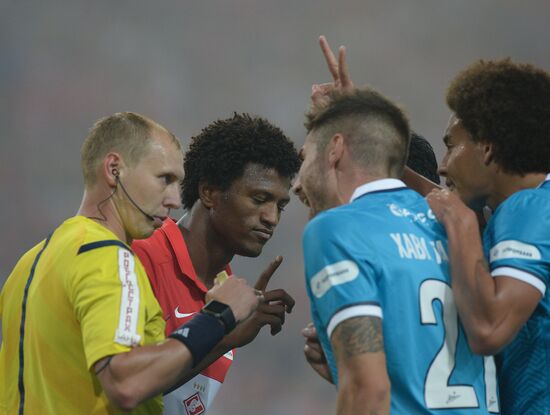 Russian Football Premier League. Spartak vs. Zenit