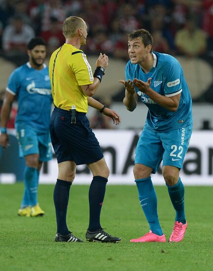 Russian Football Premier League. Spartak vs. Zenit