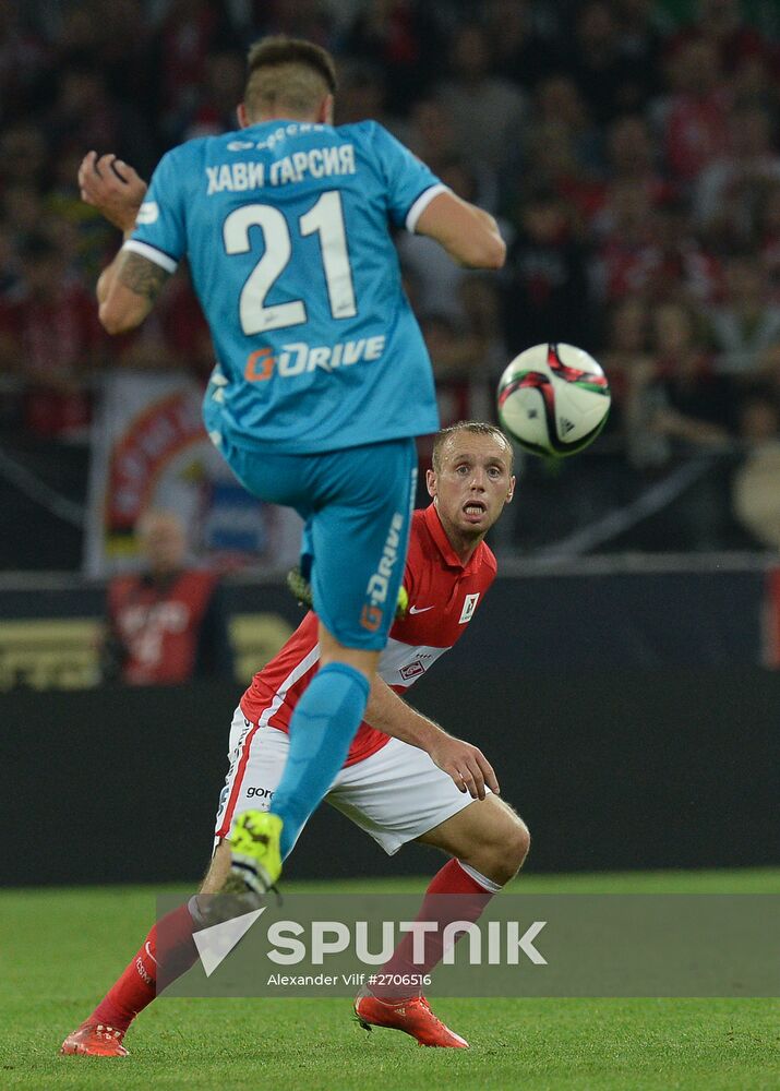 Russian Football Premier League. Spartak vs. Zenit