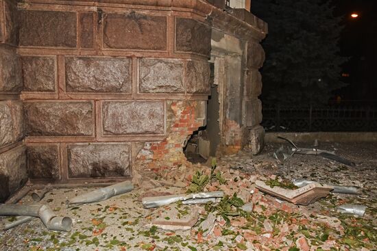 Bomb goes off outside Security Service building in central Odessa