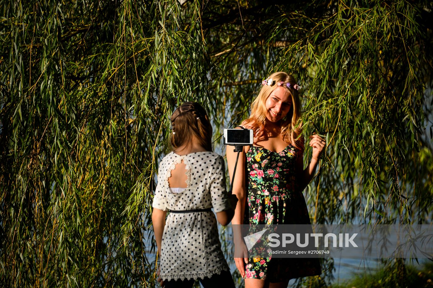 Moscow enjoys warm weather