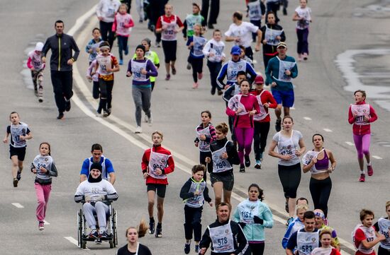 Russian nationwide day of running, Cross of Nation 2015