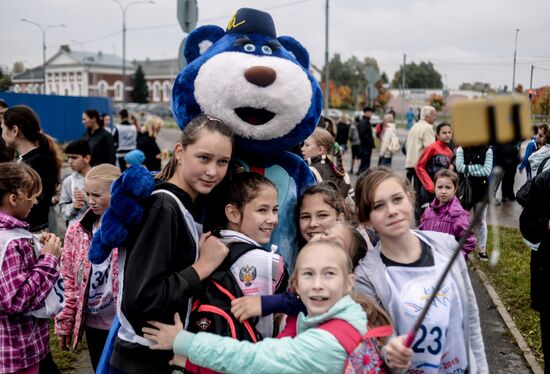 Russian nationwide day of running, Cross of Nation 2015