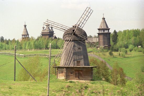 The Malye Korely open-air museum