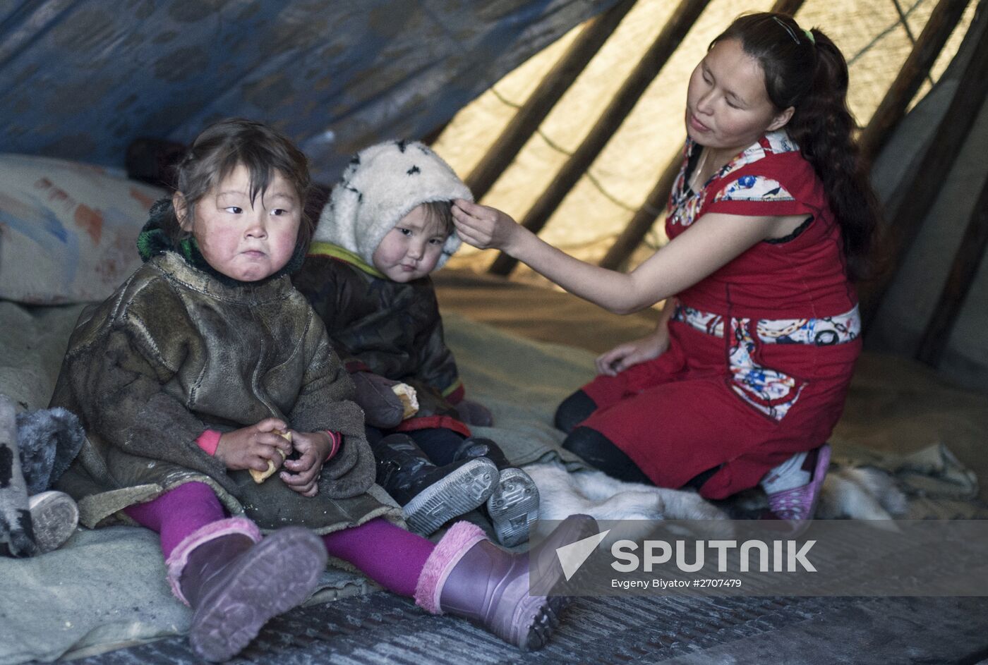 Dyanki-Koi ethnic community nomads camp