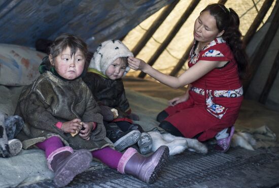 Dyanki-Koi ethnic community nomads camp