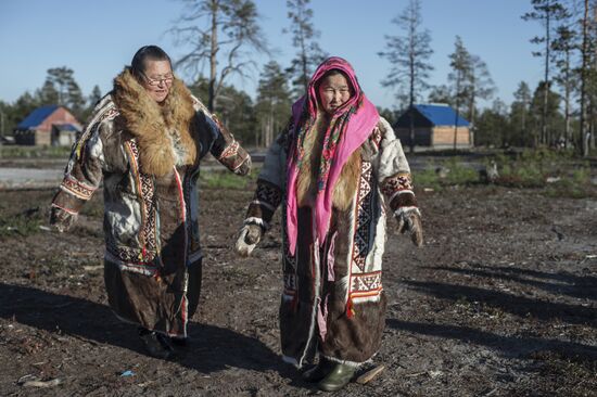 Dyanki-Koi ethnic community nomads camp
