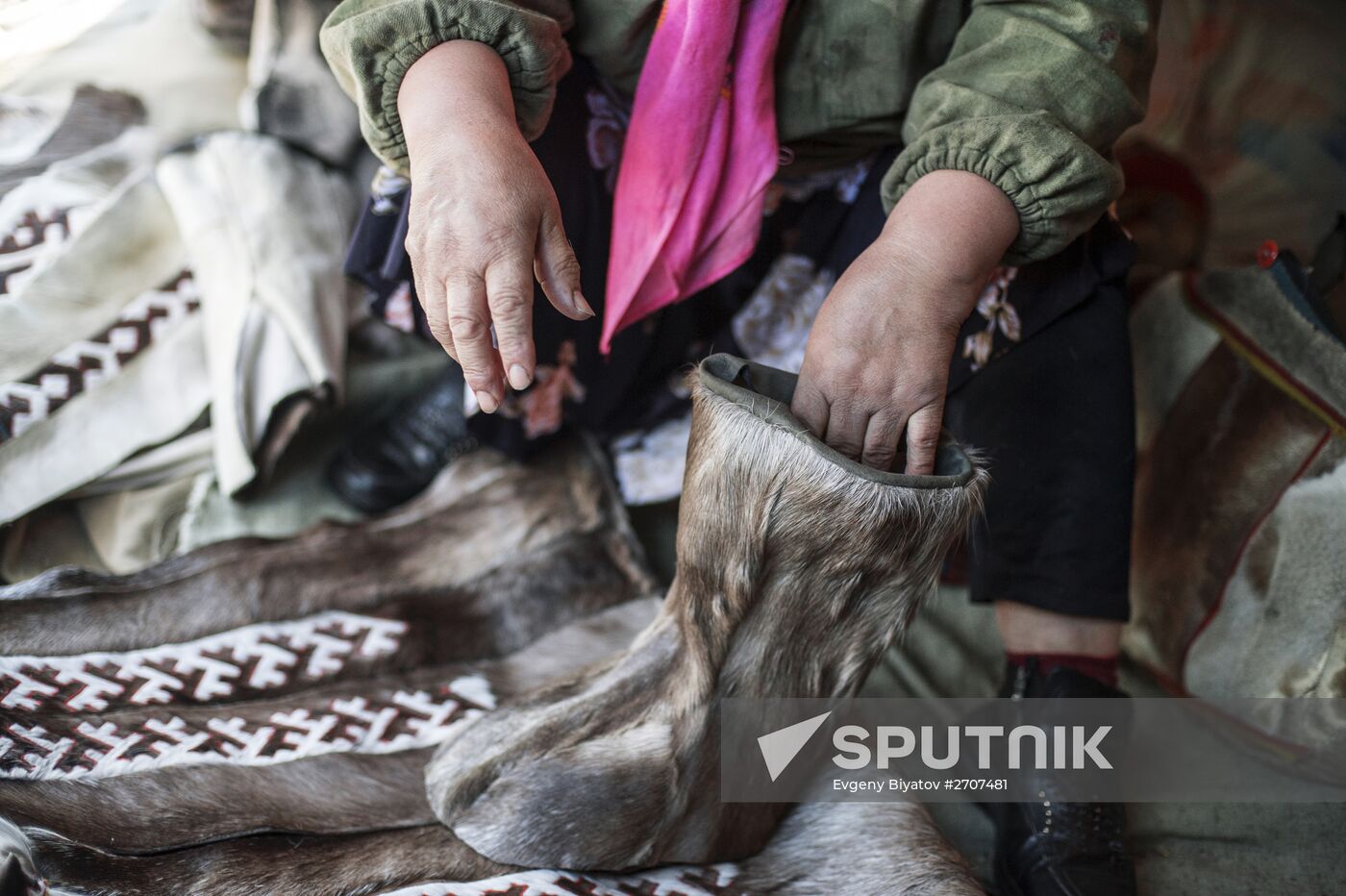 Dyanki-Koi ethnic community nomads camp