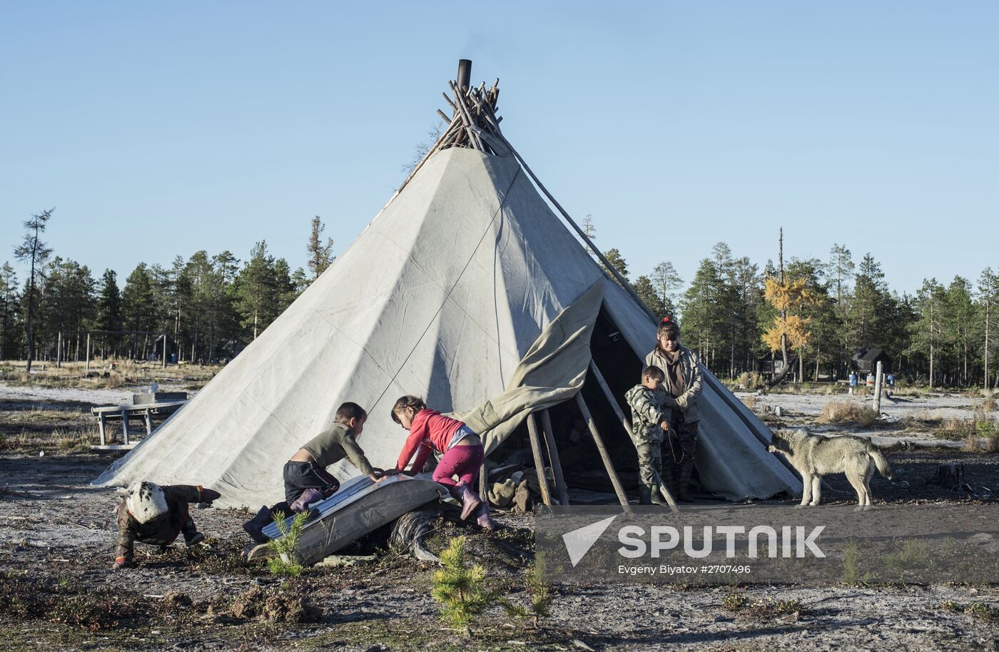Dyanki-Koi ethnic community nomads camp