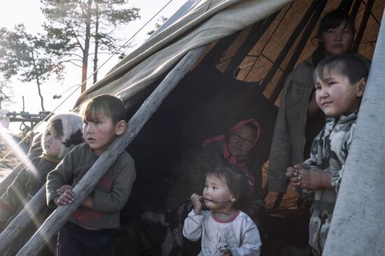 Dyanki-Koi ethnic community nomads camp