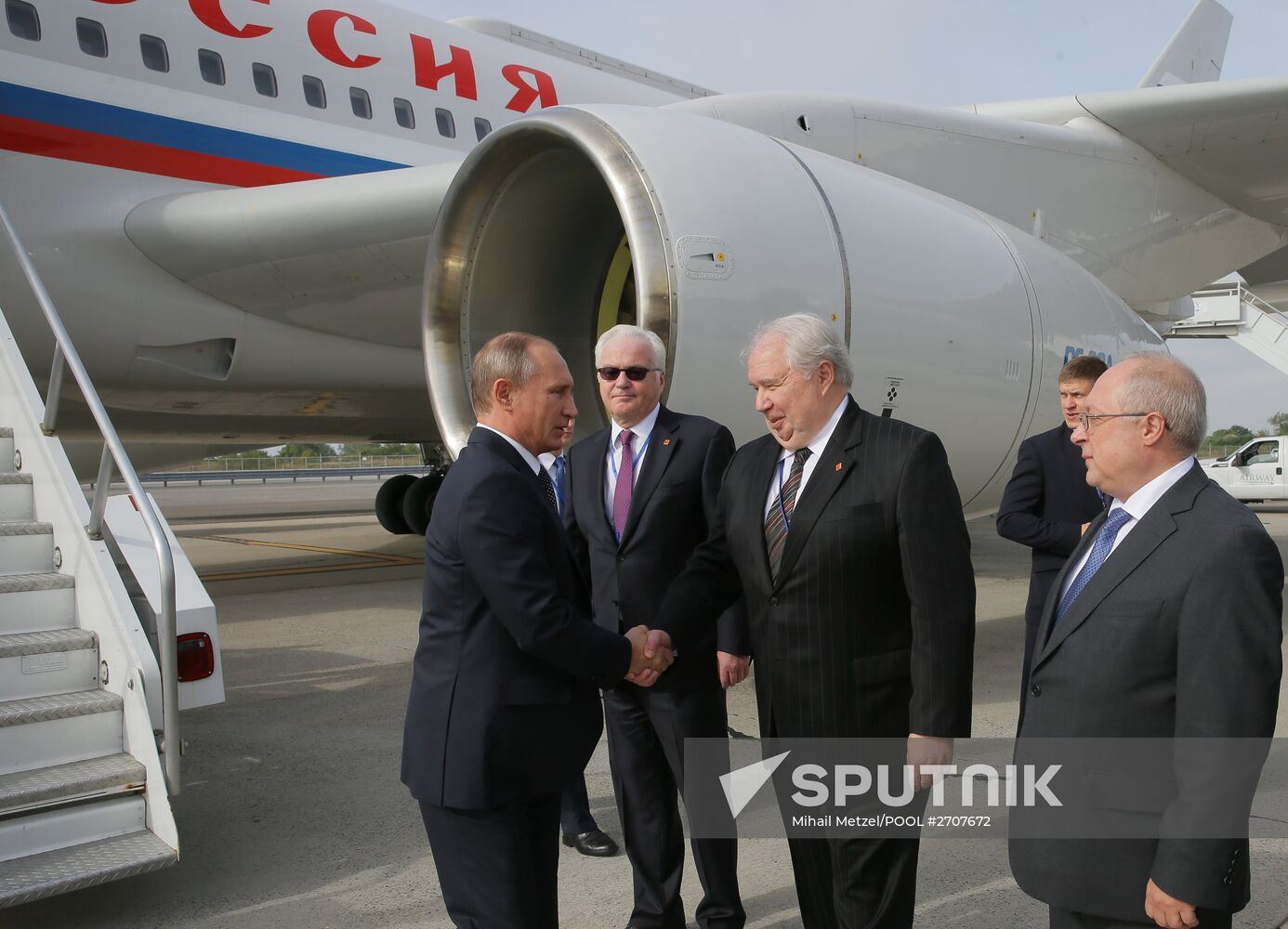 Russian President Vladimir Putin takes part in UN General Assembly's 70th session