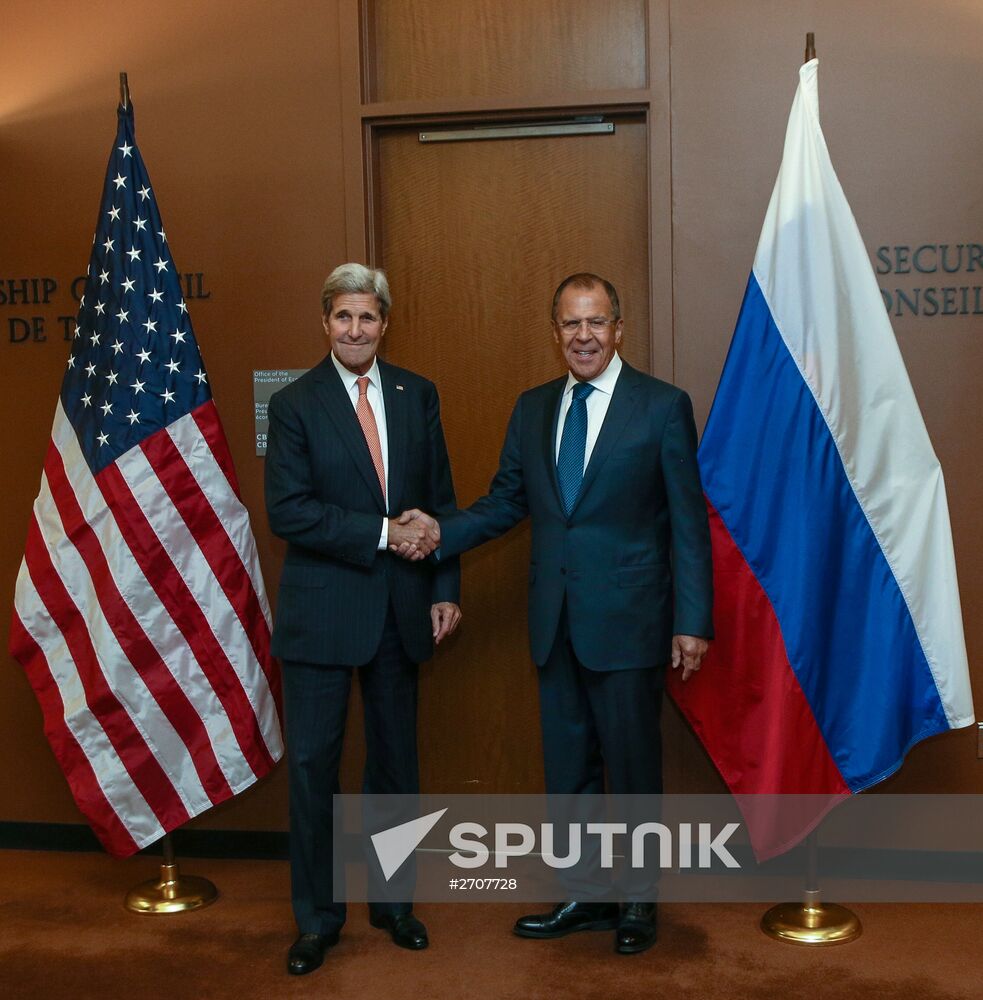 Russian Foreign Minister S.Lavrov holds meetings in New York