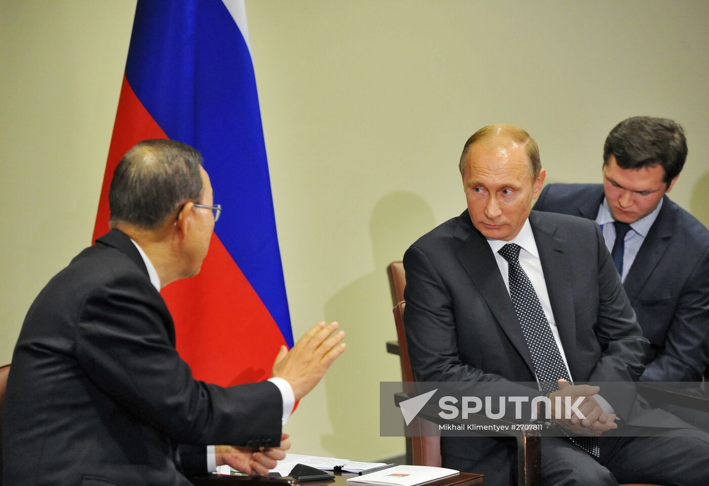 Russian President V.Putin takes part in UN General Assembly's 70th session