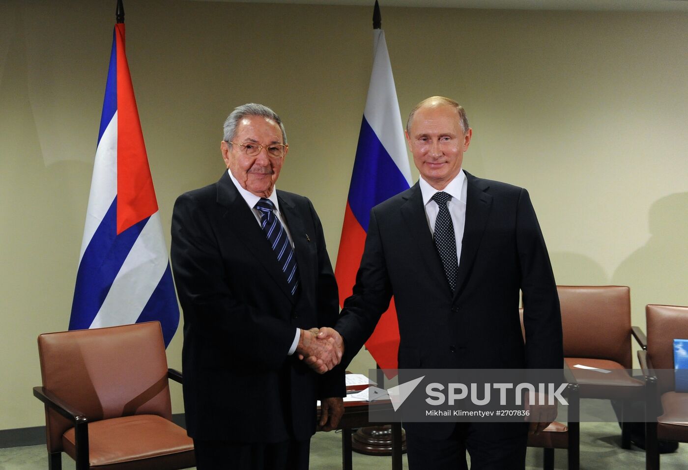 Russian President V.Putin takes part in UN General Assembly's 70th session