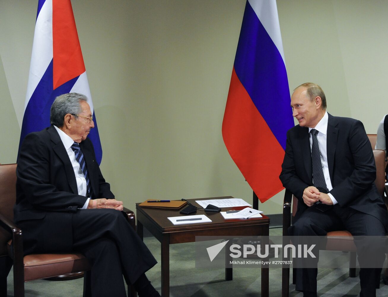 Russian President V.Putin takes part in UN General Assembly's 70th session