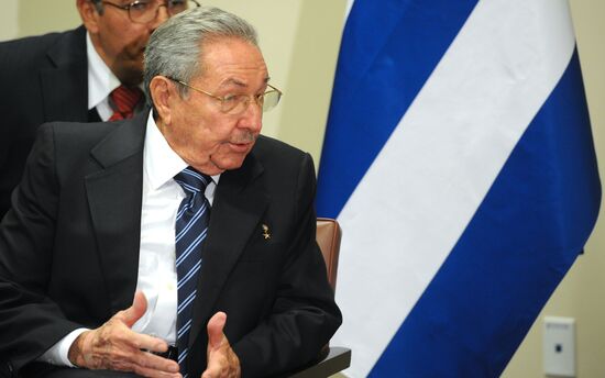 Russian President V.Putin takes part in UN General Assembly's 70th session