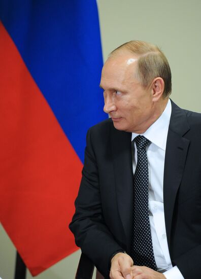 Russian President V.Putin takes part in UN General Assembly's 70th session