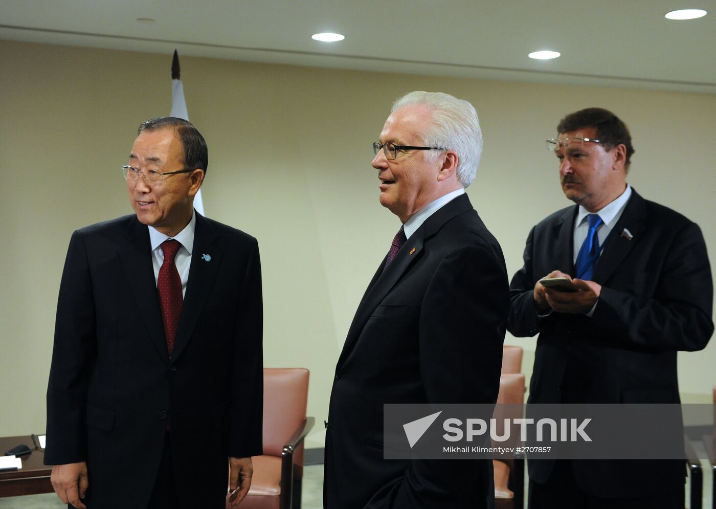 Russian President V.Putin takes part in UN General Assembly's 70th session