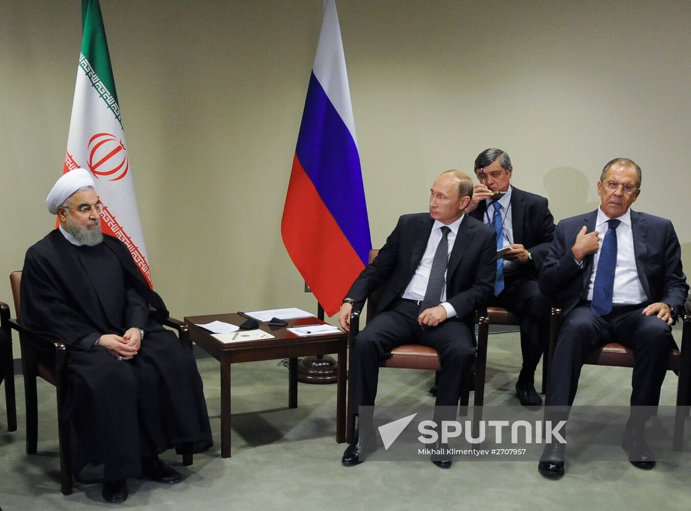Russian President V.Putin takes part in UN General Assembly's 70th session