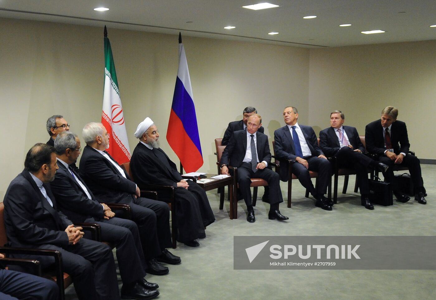 Russian President V.Putin takes part in UN General Assembly's 70th session
