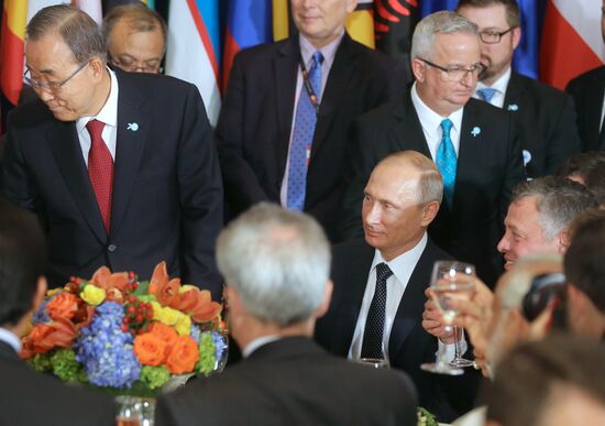 Russian President Vladimir Putin attends 70th UN General Assembly session