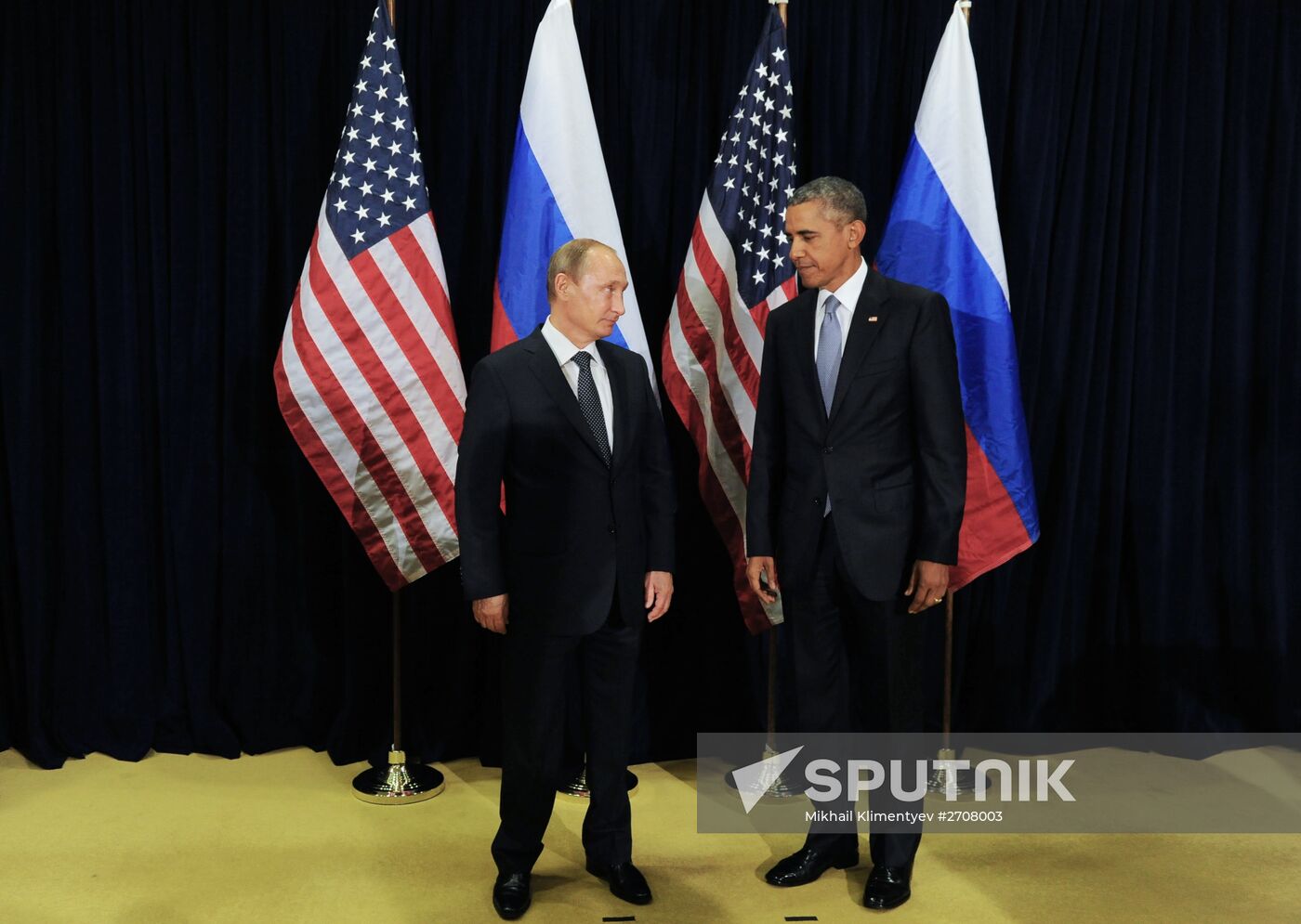 Russian President Vladimir Putin attends 70th UN General Assembly session