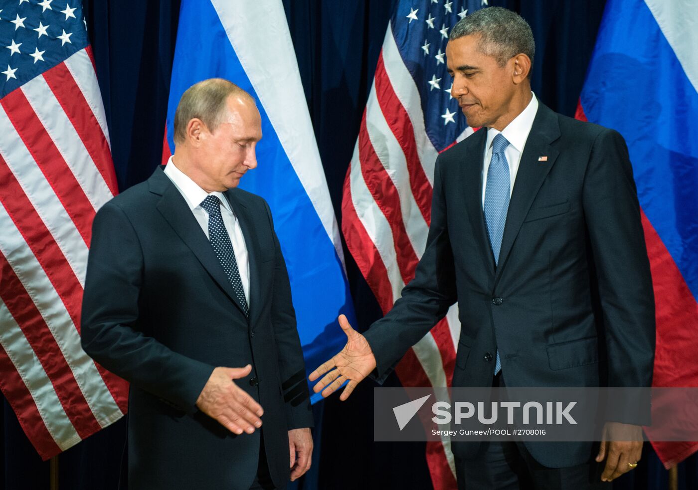 Russian President Vladimir Putin attends 70th UN General Assembly session