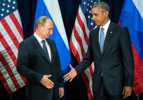 Russian President Vladimir Putin attends 70th UN General Assembly session