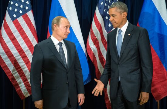 Russian President Vladimir Putin attends 70th UN General Assembly session