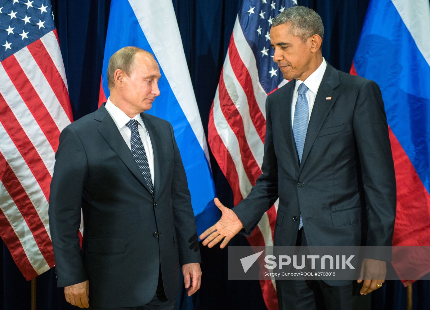 Russian President Vladimir Putin attends 70th UN General Assembly session