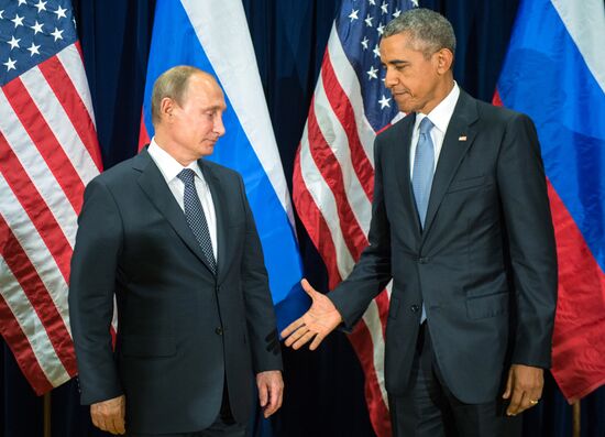 Russian President Vladimir Putin attends 70th UN General Assembly session