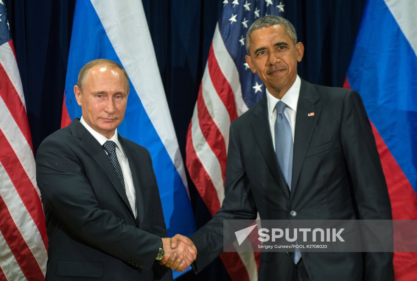 Russian President Vladimir Putin attends 70th UN General Assembly session