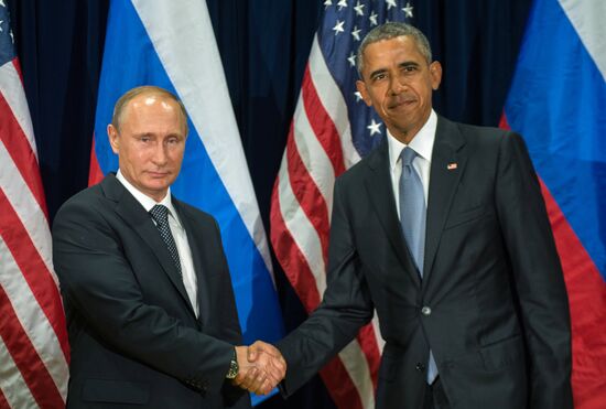 Russian President Vladimir Putin attends 70th UN General Assembly session
