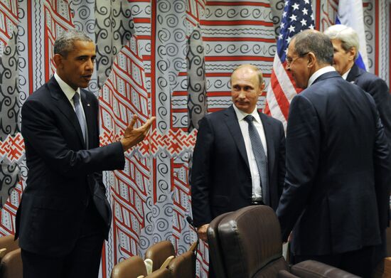 Russian President Vladimir Putin attends 70th UN General Assembly session