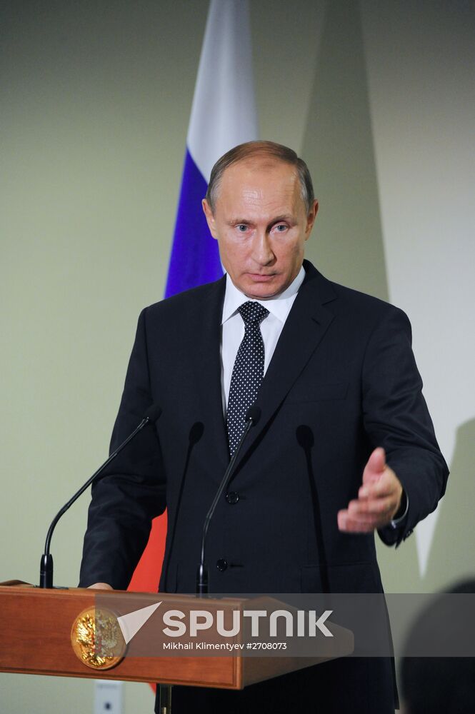Russian President Vladimir Putin attends 70th UN General Assembly session