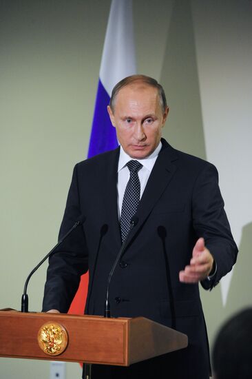 Russian President Vladimir Putin attends 70th UN General Assembly session