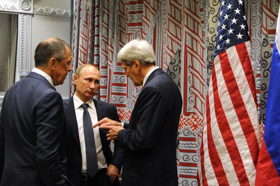 Russian President Vladimir Putin attends 70th UN General Assembly session