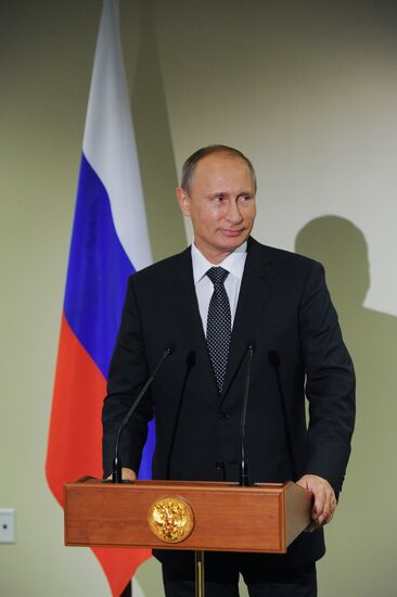 Russian President Vladimir Putin attends 70th UN General Assembly session