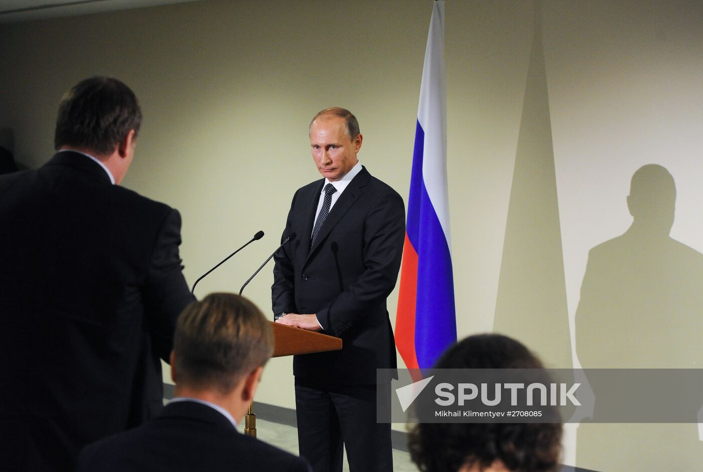 Russian President Vladimir Putin attends 70th UN General Assembly session