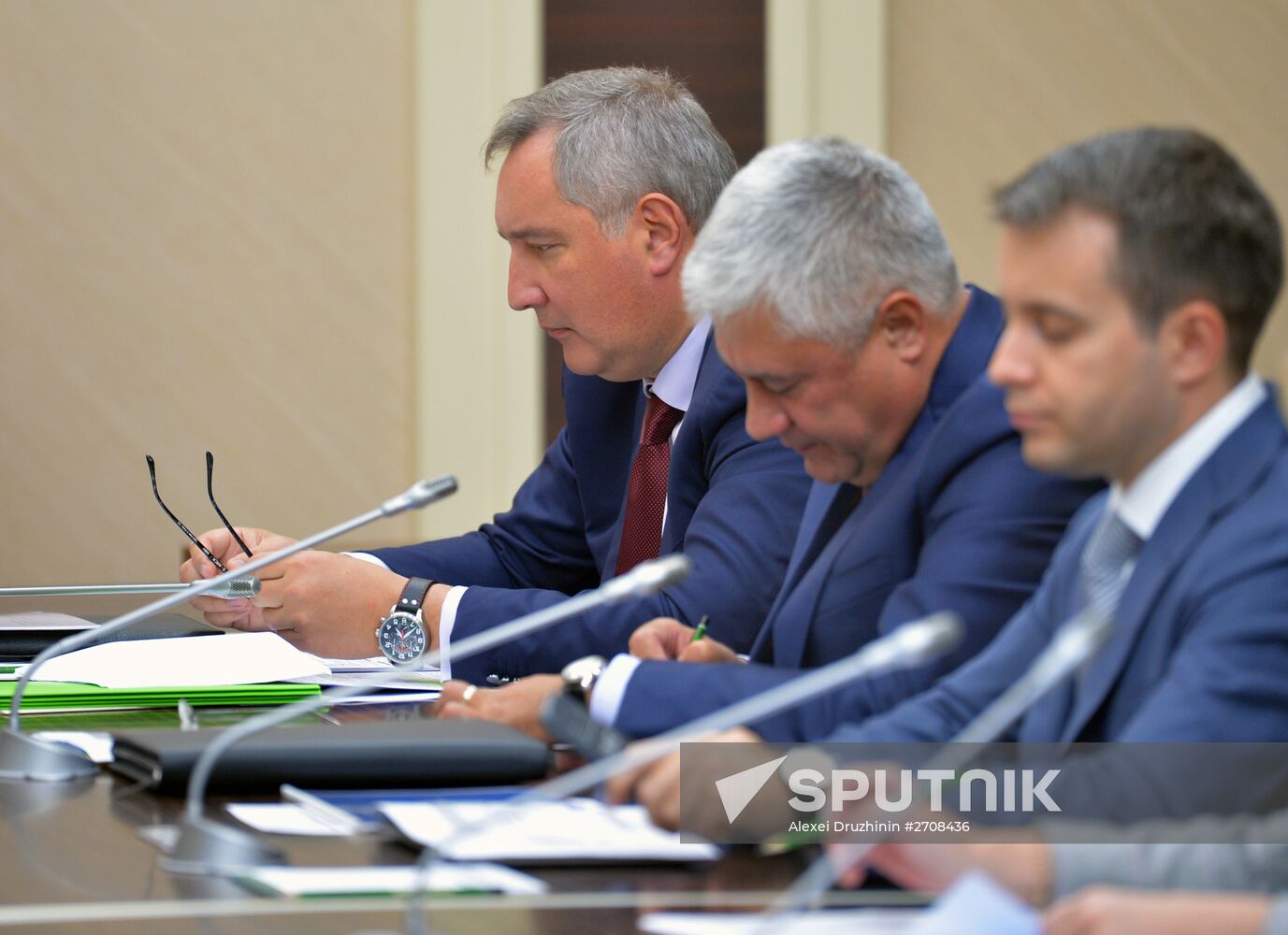 President Vladimir Putin holds meeting on development of microelectronics