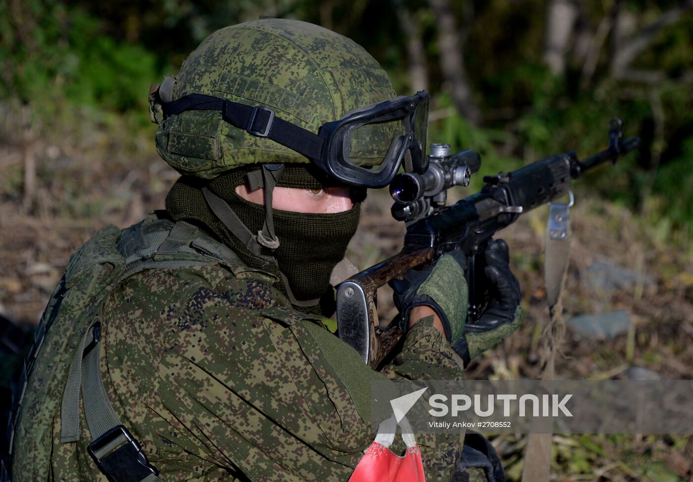 Drill of Pacific Fleet anti-terrorist forces in Primorye Territory
