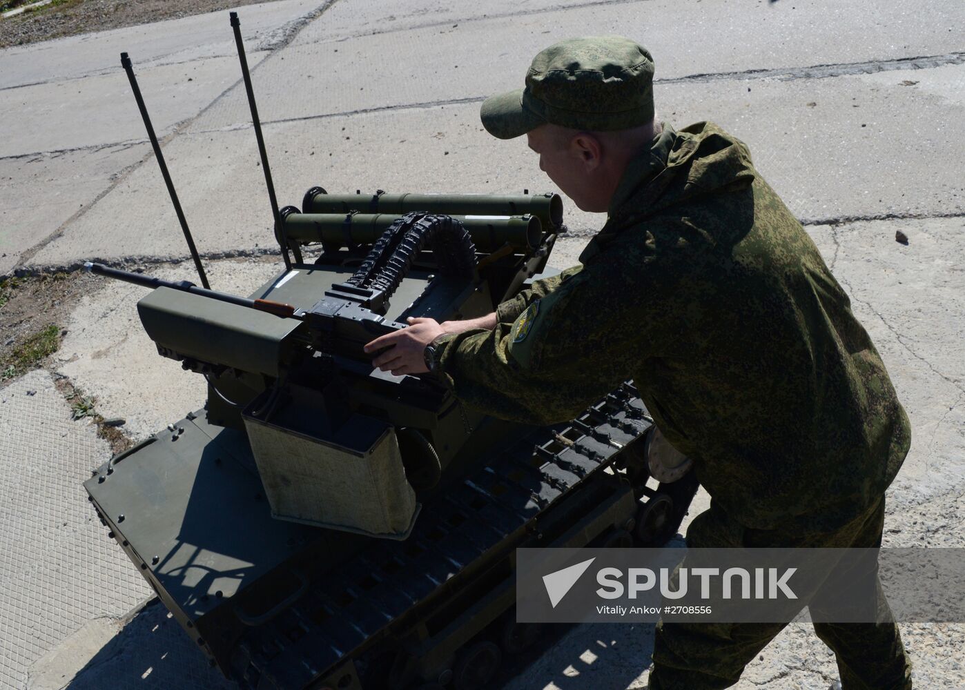 Drill of Pacific Fleet anti-terrorist forces in Primorye Territory