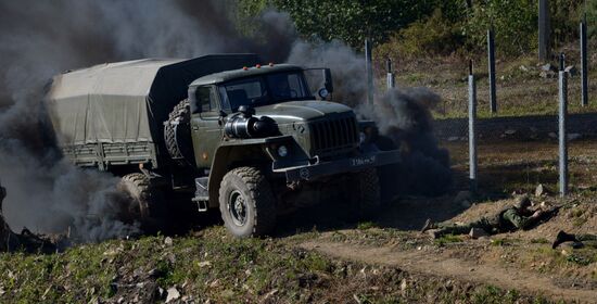 Drill of Pacific Fleet anti-terrorist forces in Primorye Territory