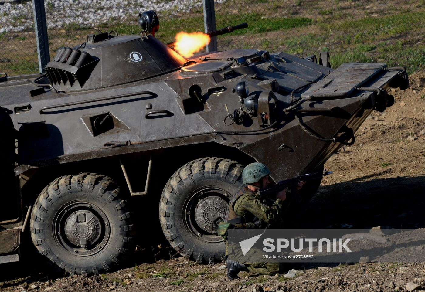 Drill of Pacific Fleet anti-terrorist forces in Primorye Territory