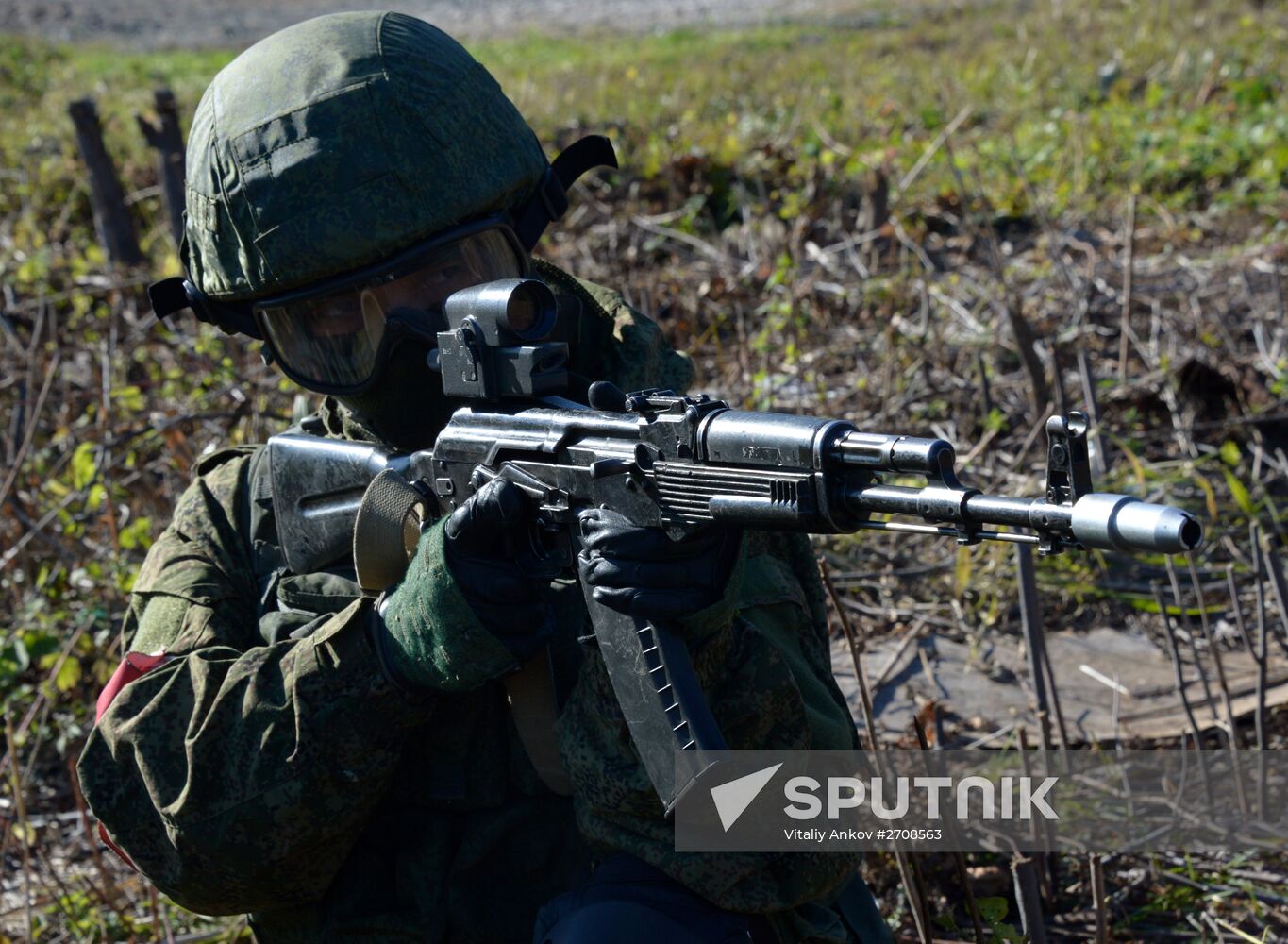 Drill of Pacific Fleet anti-terrorist forces in Primorye Territory