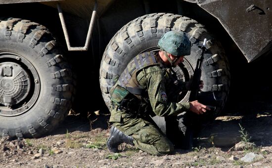 Drill of Pacific Fleet anti-terrorist forces in Primorye Territory